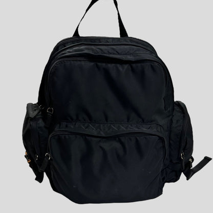 Prada Milano Nylon Multipocket Technical Backpack