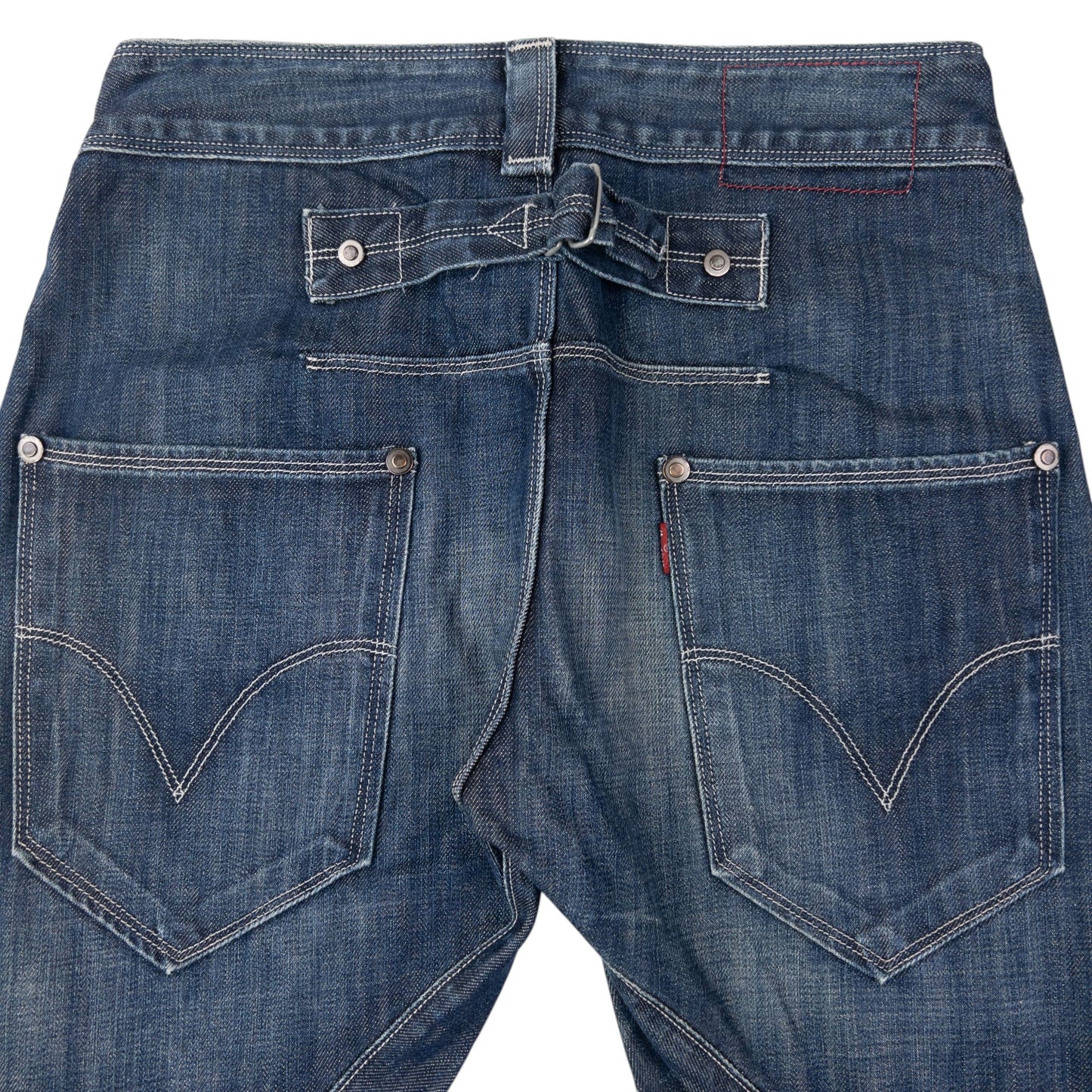Vintage 2000s Levi's Engineered Garments Denim Jeans Size W27 | W27, Multicoloured