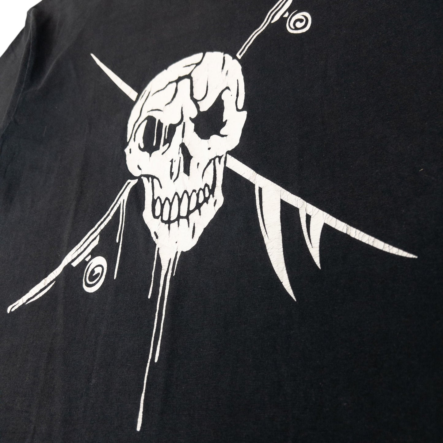 Stussy X Neighborhood Skull Skater Graphic T Shirt Size S