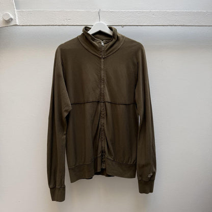 CP Company Full Zip Sweatshirt in Olive (L) | Large, Olive