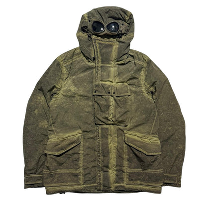 CP Company Re-Colour Goggle Jacket | Large, Olive