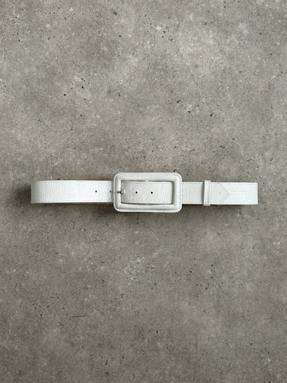 Jaeger 1990s Slim Leather Belt - W29-33