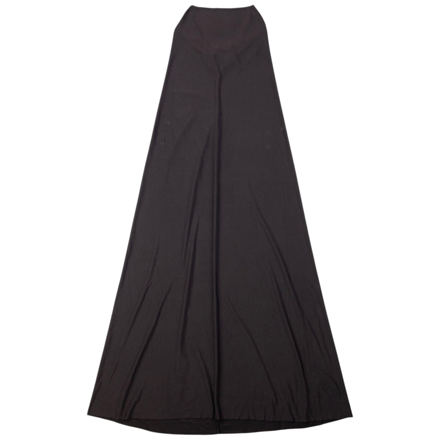 Vintage 2000s Issey Miyake Strapless Maxi Dress Womens Size M | Medium, Brown