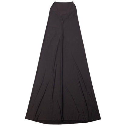 Vintage 2000s Issey Miyake Strapless Maxi Dress Womens Size M | Medium, Brown