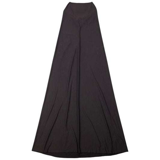 Vintage 2000s Issey Miyake Strapless Maxi Dress Womens Size M | Medium, Brown