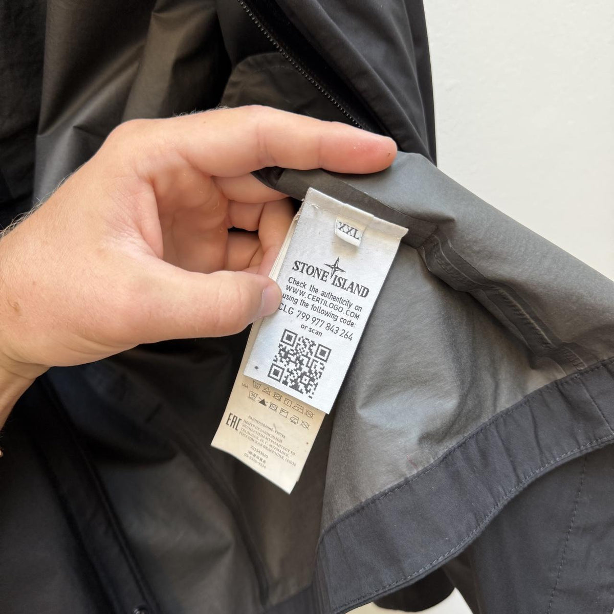 Stone Island Goretex Paclite Jacket (XXL) | XXL, Black