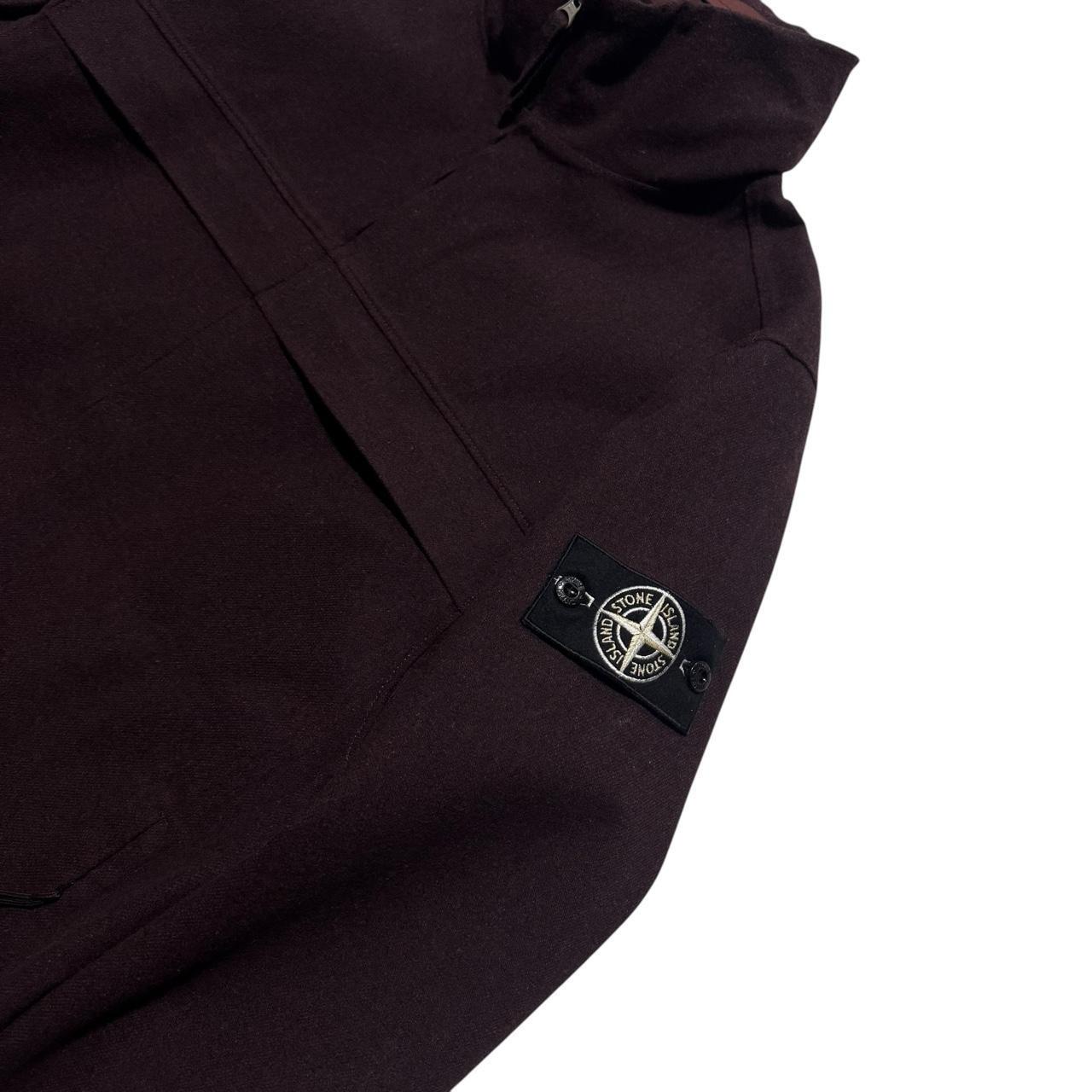 Stone Island Wool Tank Shield Jacket | Medium, Tan