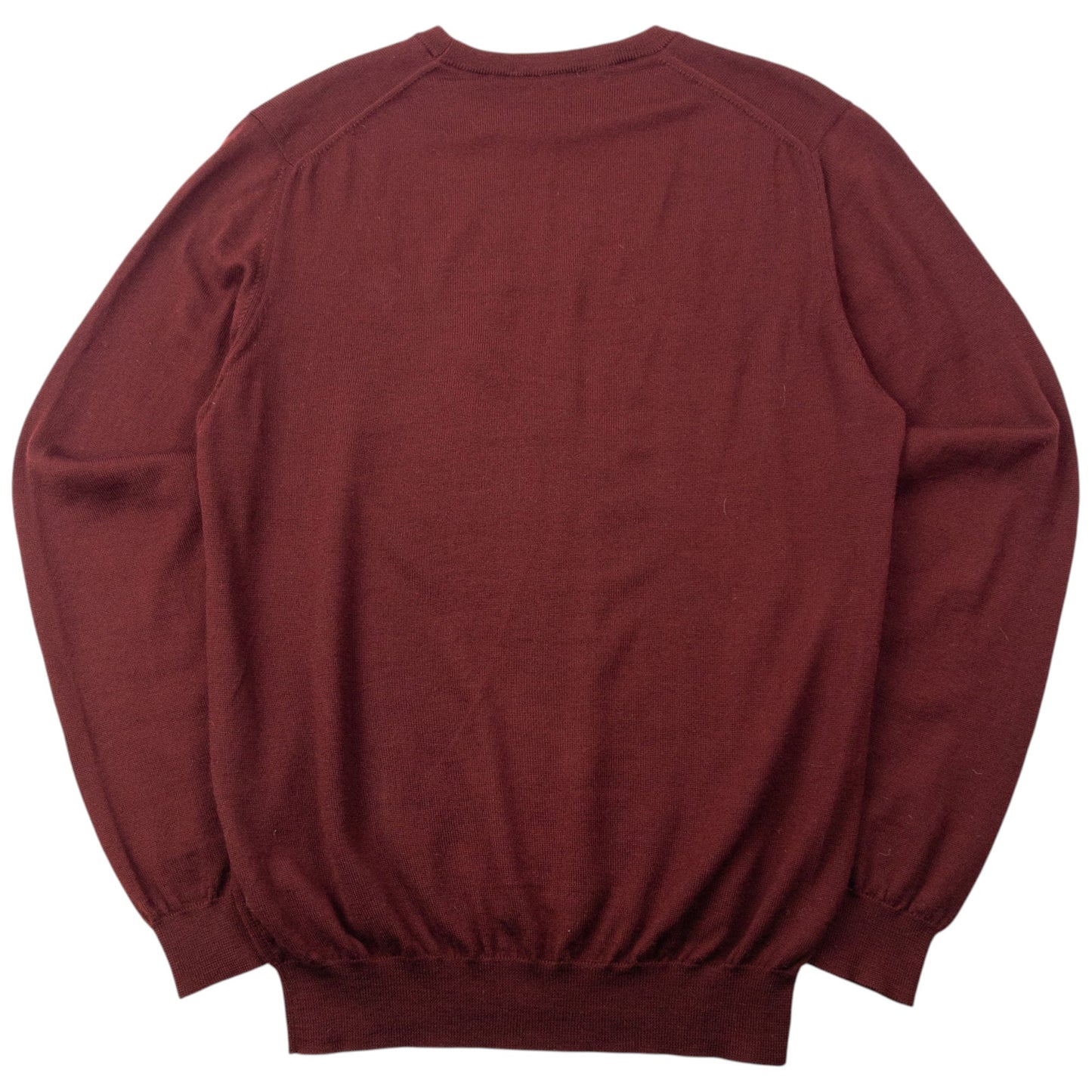 Vintage 2000s Gucci Lightweight Wool Jumper Size M | Medium, Burgundy