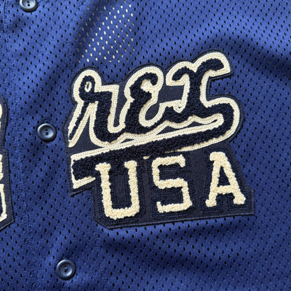 Avirex 90's Baseball Jersey - XL | XL, Blue