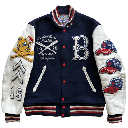 Whitesville 'Cleveland Bears' Varsity Jacket - XL