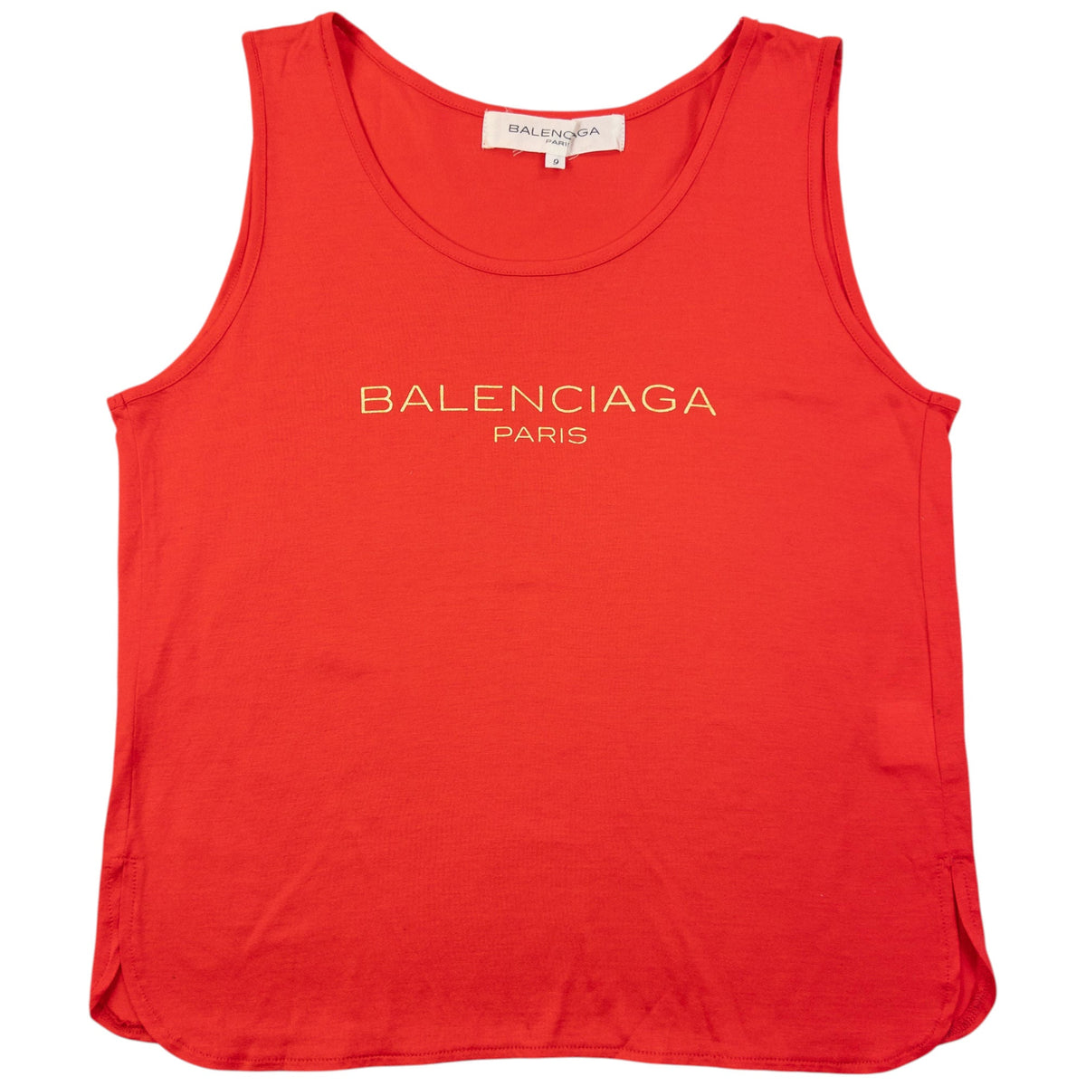 Vintage 90s Balenciaga Vest Top Womens Size M | Medium, Gold