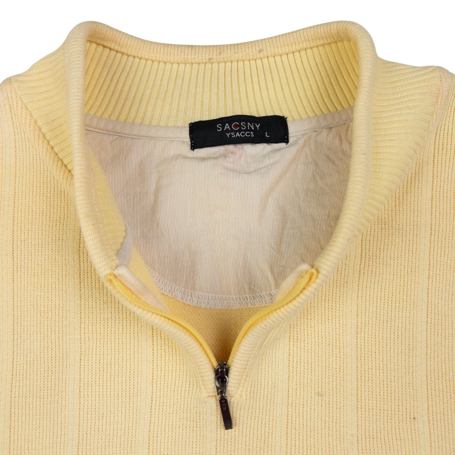 Vintage Y'Saccs By Yohji Yamamoto Q Zip Jumper Size M