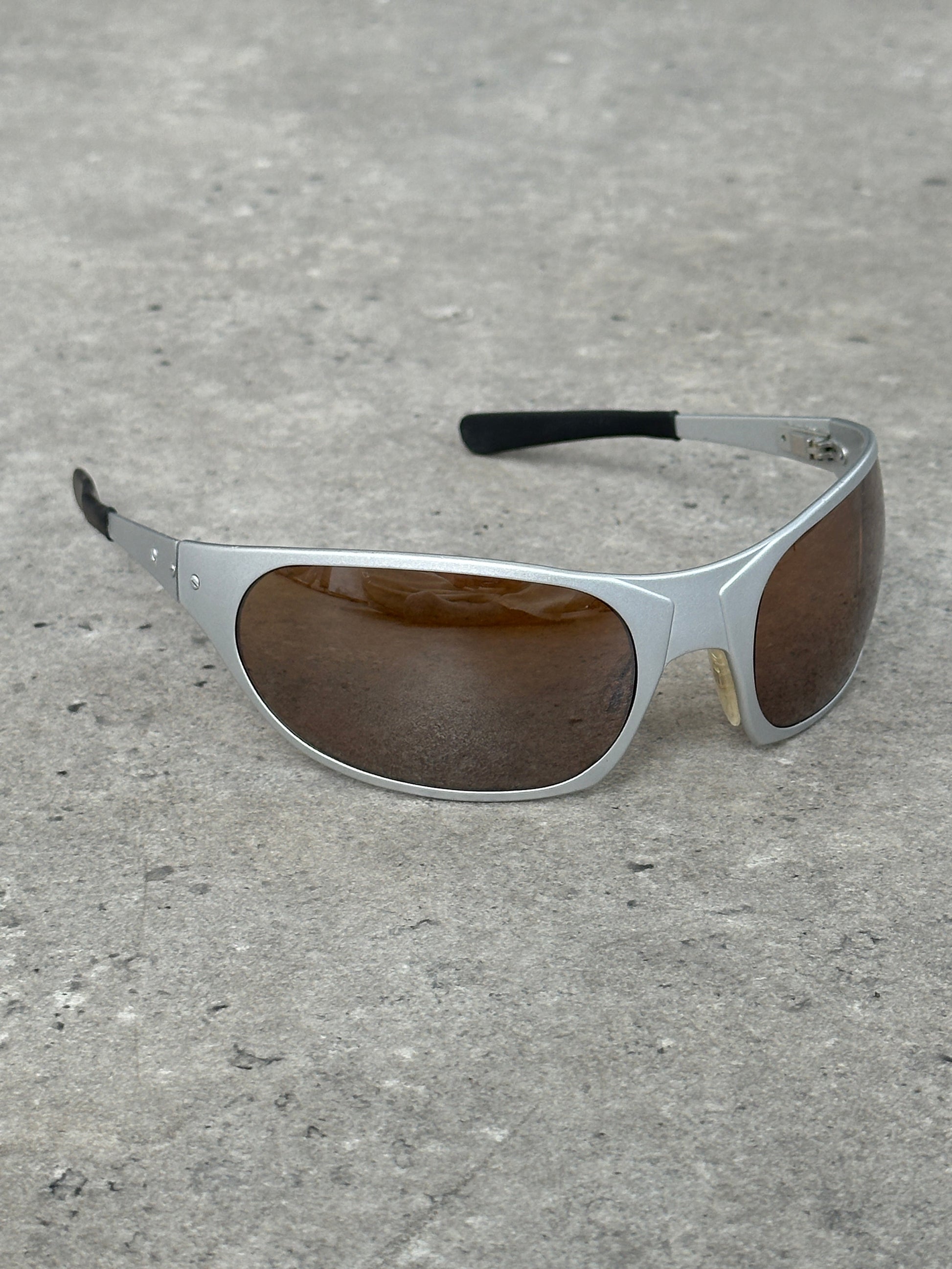 Vintage 2000s Wraparound Shield Sunglasses