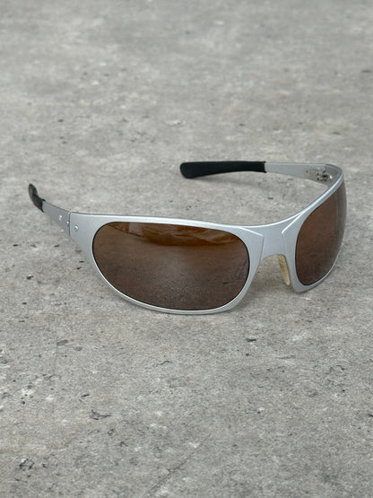 Vintage 2000s Wraparound Shield Sunglasses