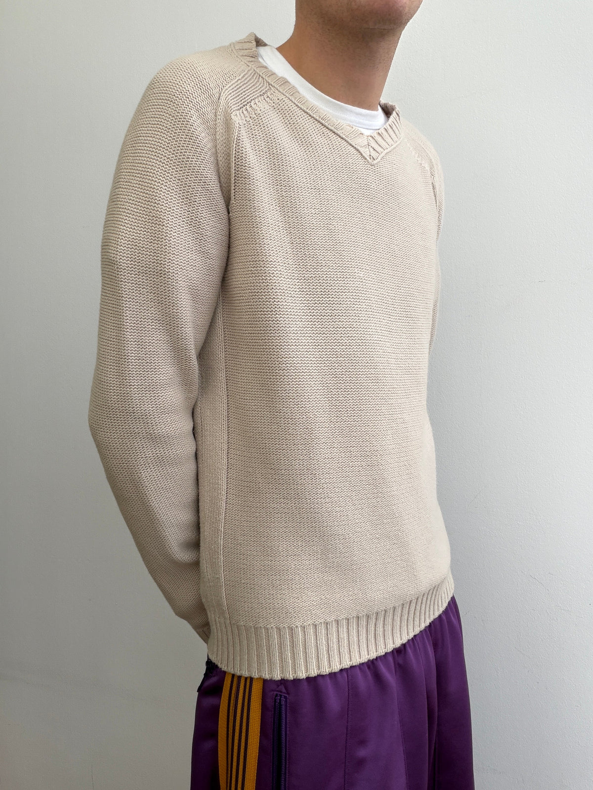 C.P. Company AW07 Knit Jumper | Medium, Beige