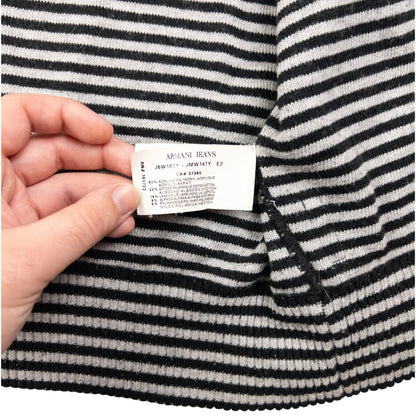 Vintage Armani Jeans Zip Up Hoodie Size M