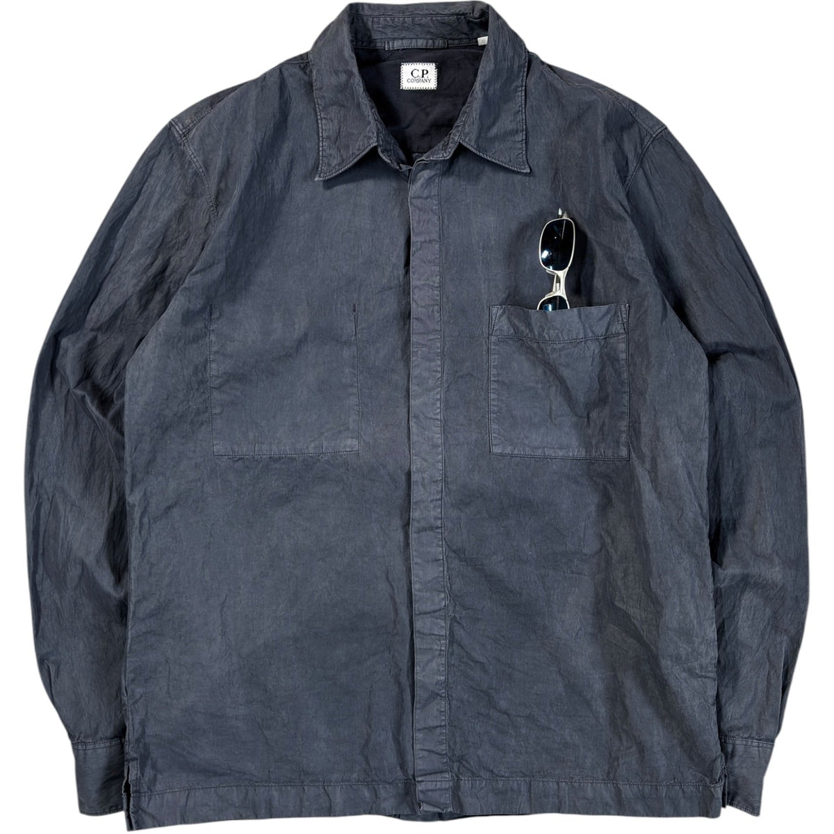 CP Company 2002 Navy Overshirt L | Large, Navy