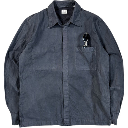 CP Company 2002 Navy Overshirt L | Large, Navy