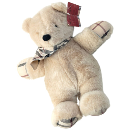 Vintage 2000s Burberry Nova Check Teddy Bear | O/S, Beige