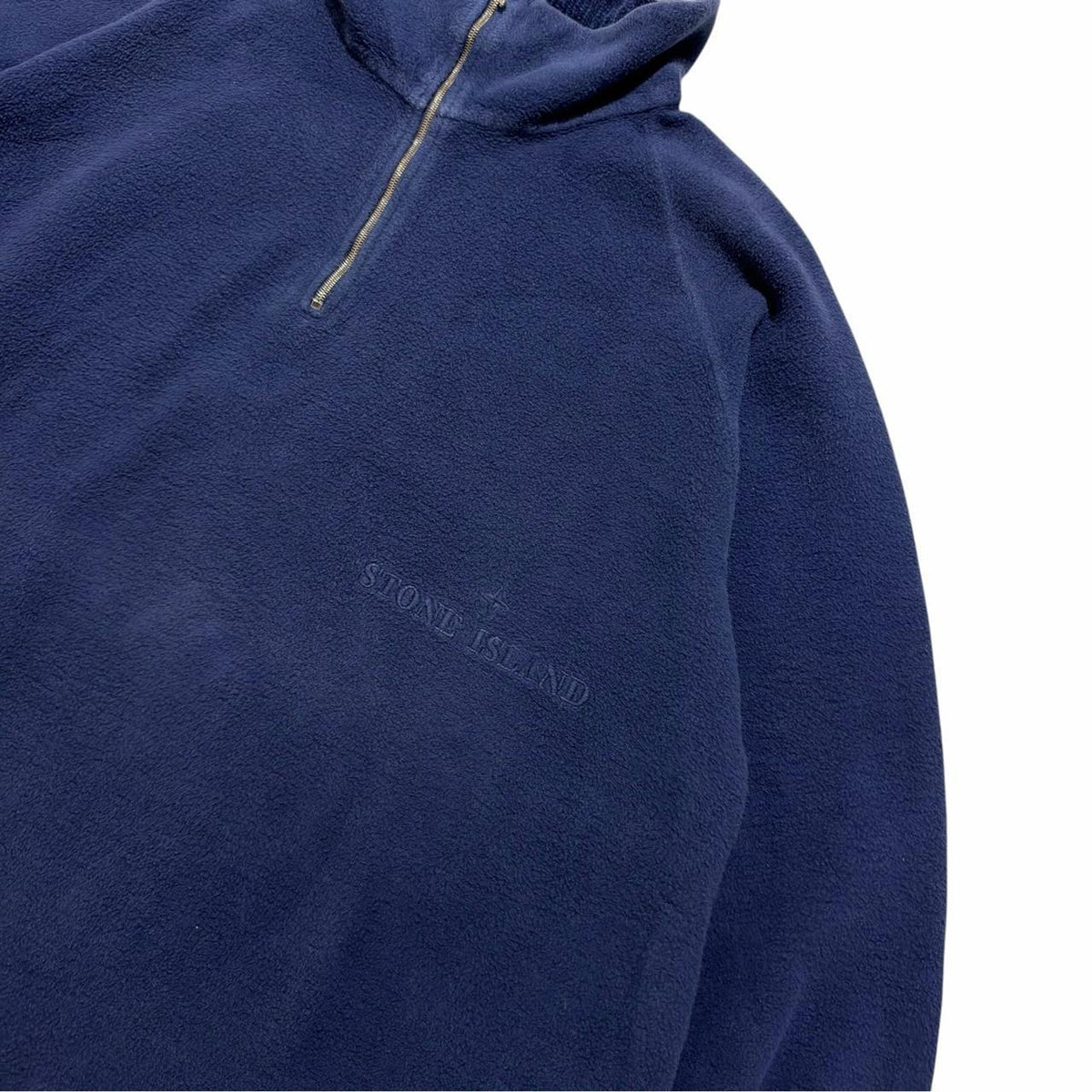 Stone Island 1992 Pullover Fleece Smock | XL, Navy