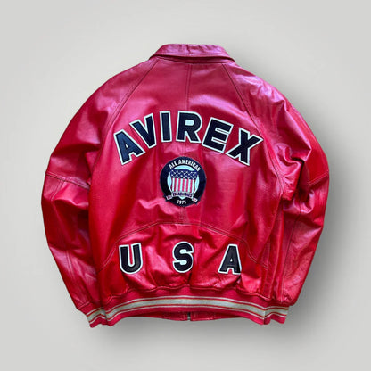Avirex Vintage Leather Jacket M