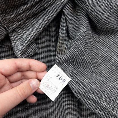 Vintage 90s Comme Des Garçons HOMME Long Sleeve Button Up Shirt Size | Large, Grey