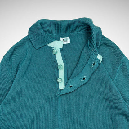 CP Company 1/4 Button Collar Knit (2000s)