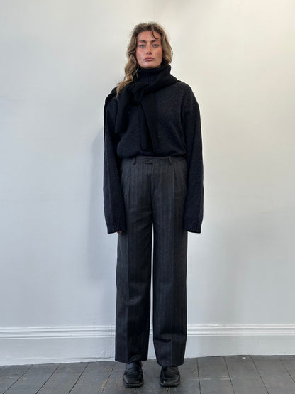 Armani Jeans Pure Wool Roll Neck Jumper - XL