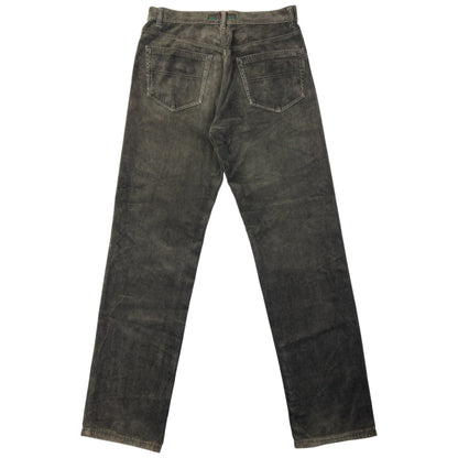 Vintage Katharine Hamnett Velour Trousers Size W30