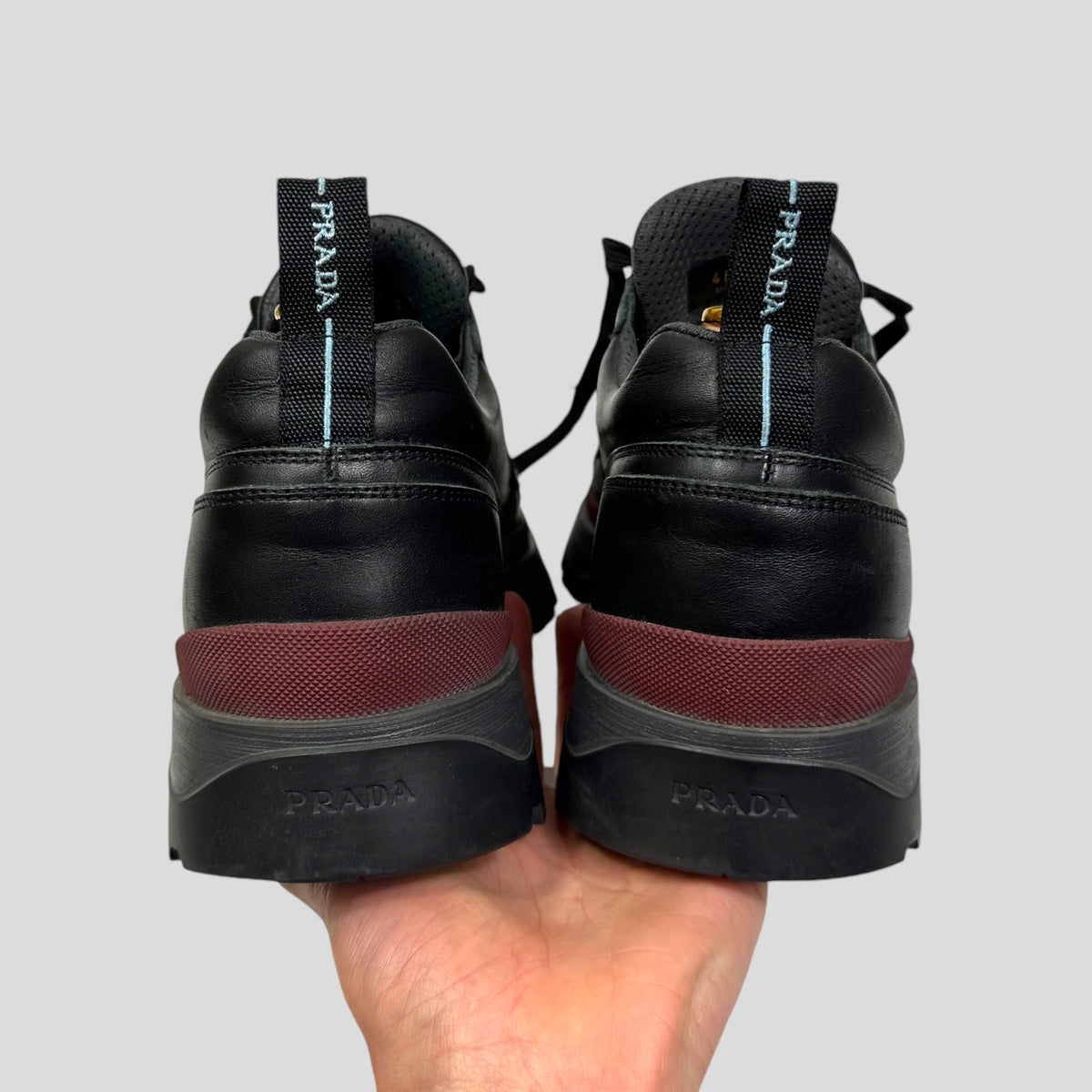 Prada Milano FW18 Leather Low Brixxen Boot - UK9 | Black
