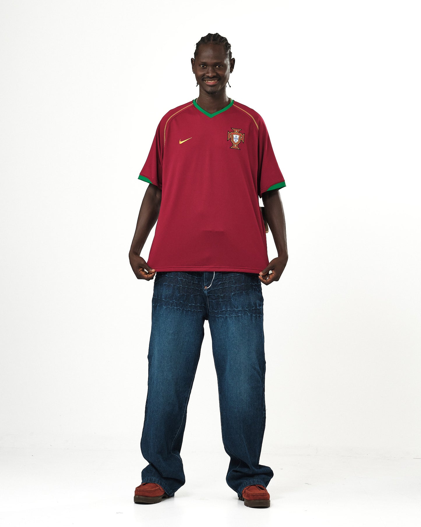 2006-08 Portugal Nike Home Shirt (L)