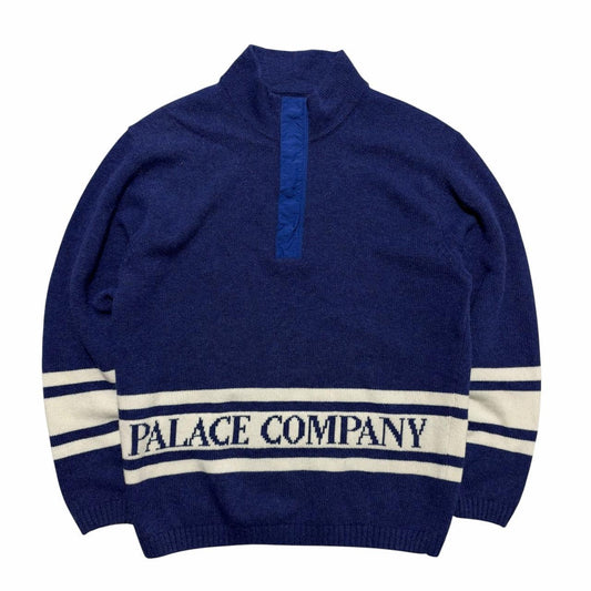CP Company Palace Zip Up Pullover | XL, Blue