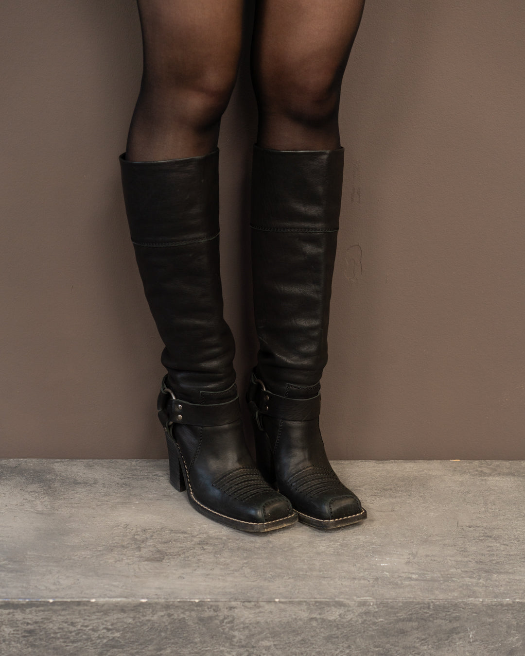 GALLIANO FOR DIOR F/W 2006 BOOTS (EU 39) | DEFAULT TITLE, Black