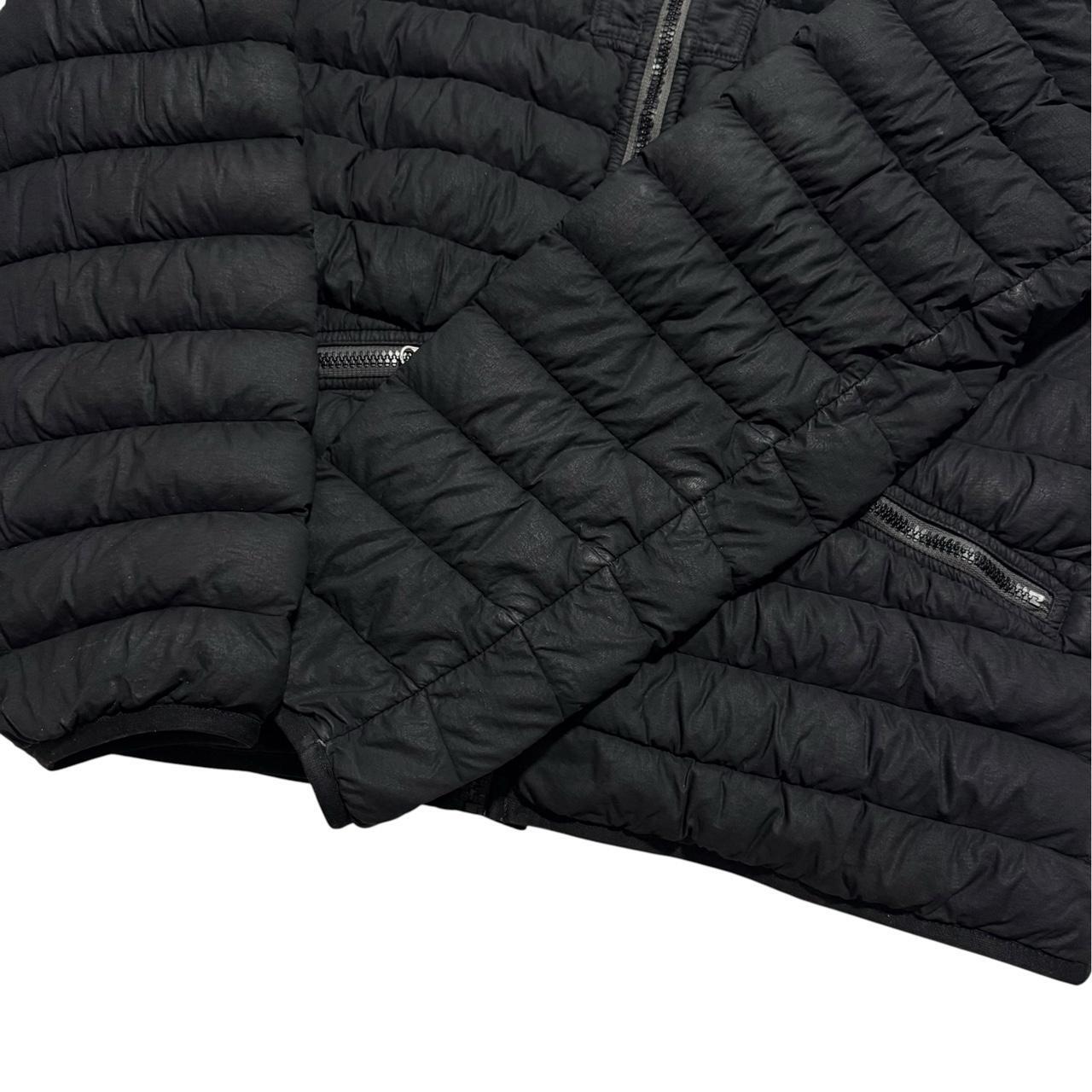 Stone Island Loom Woven Down Jacket | Medium, Black