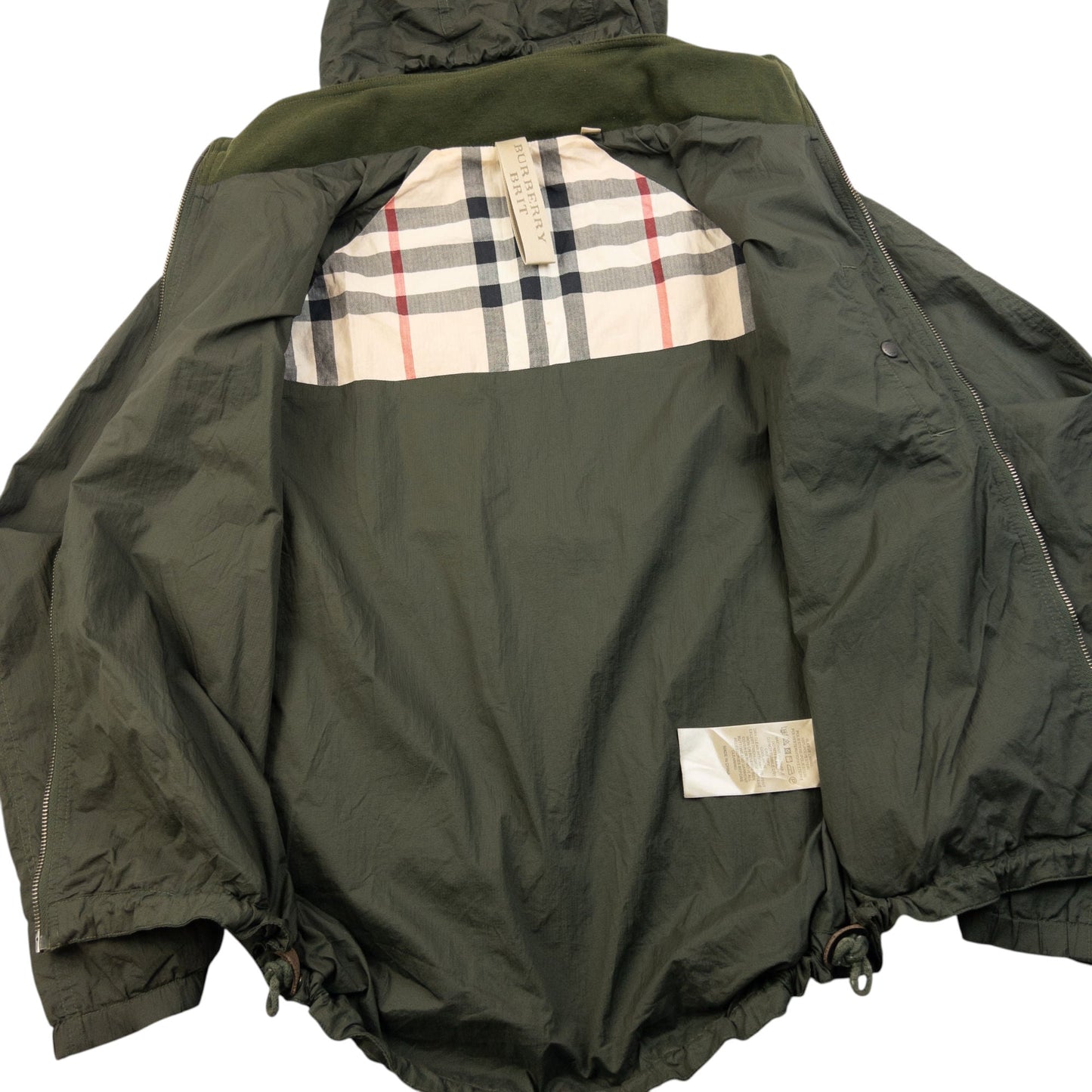 Vintage Burberry Brit Zip Up Jacket Size XS | XS, Green