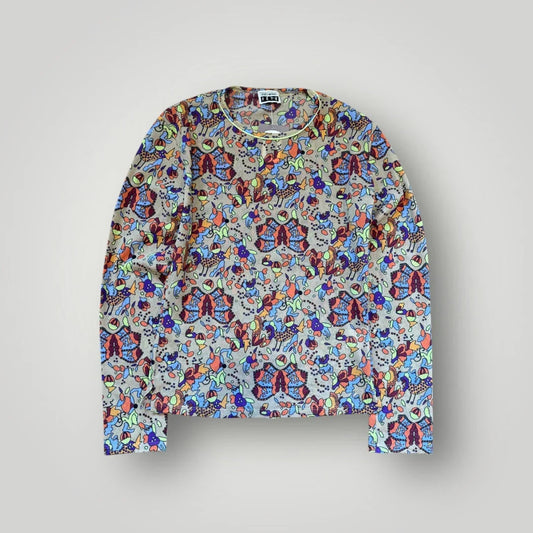 Issey Miyake Fete Womens L/S Top S