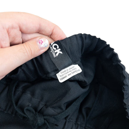 Vintage 2000s Comme Des Garçons BLACK Skirt Womens Size L | Large, Black
