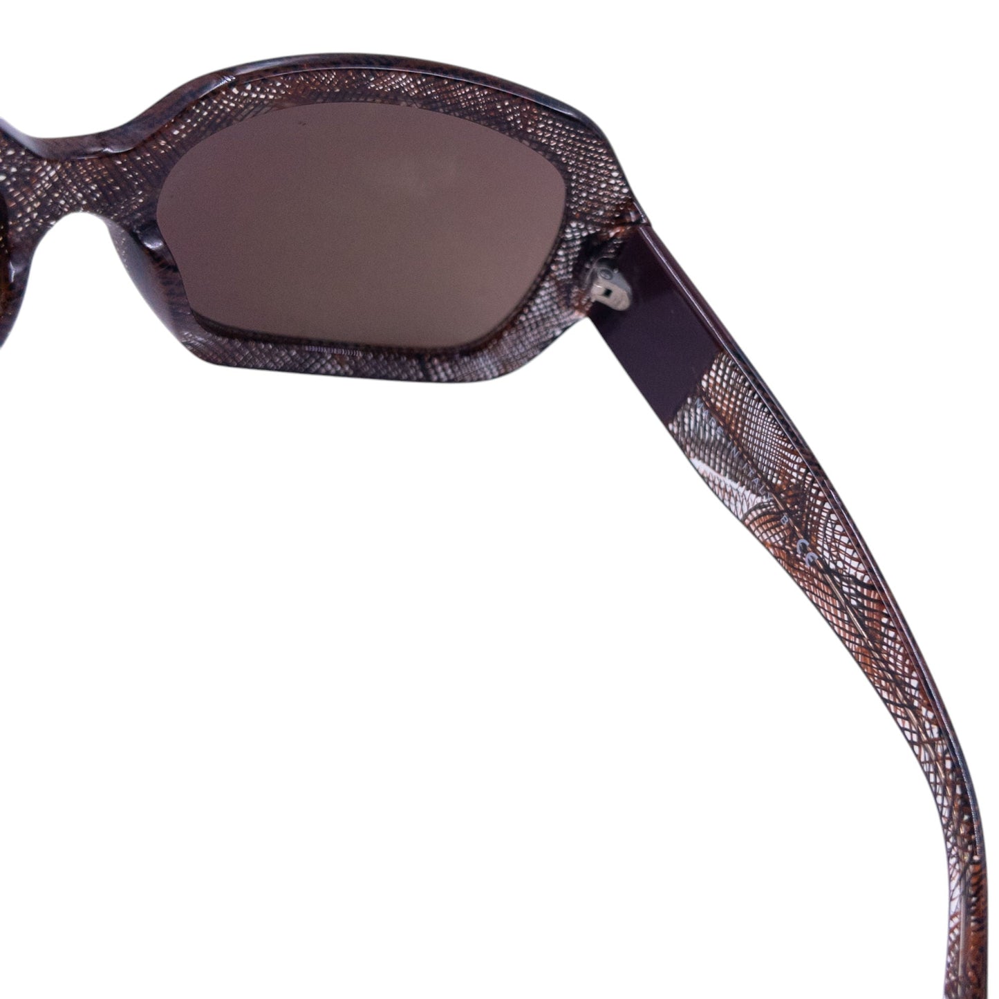 Vintage Chanel Snakeskin Sunglasses