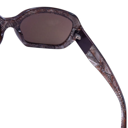 Vintage Chanel Snakeskin Sunglasses