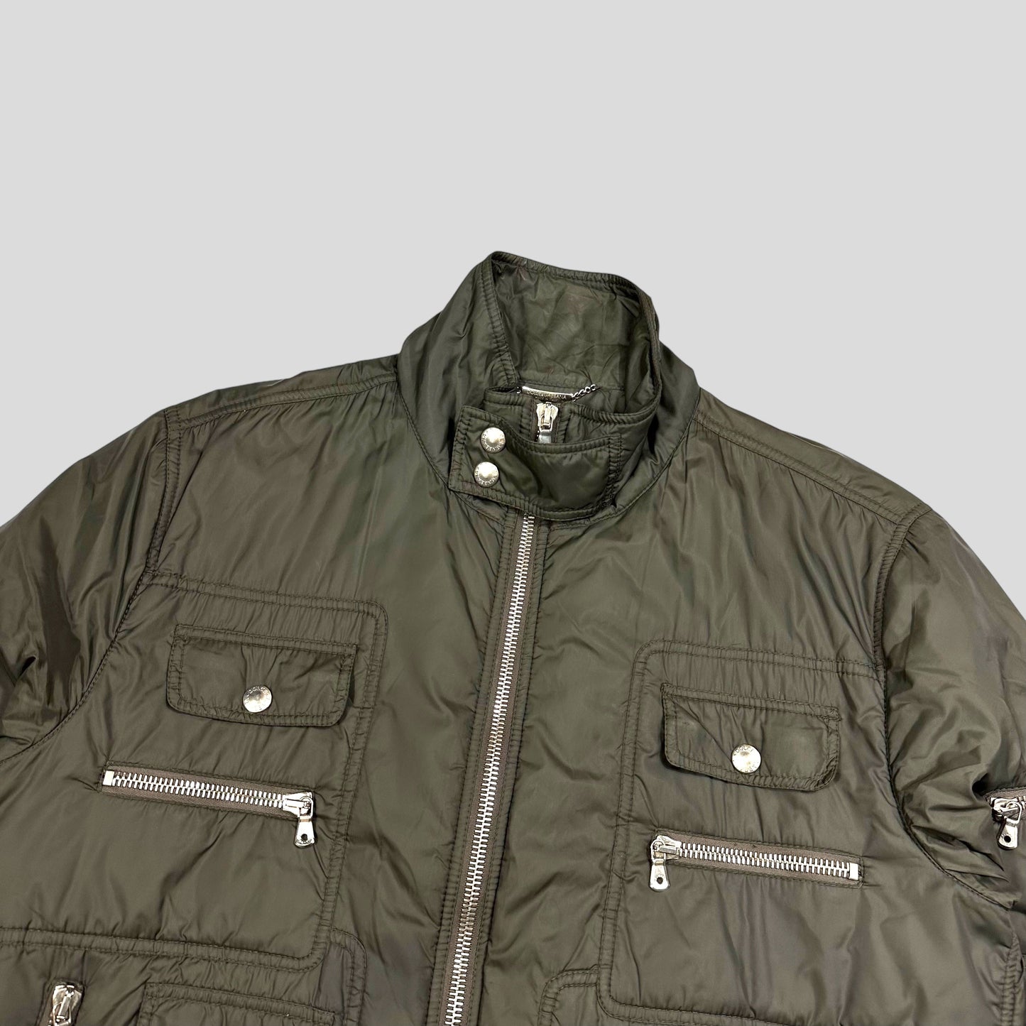 Dolce & Gabbana AW 2003 Multipocket Flight Jacket - L | Default Title, Grey