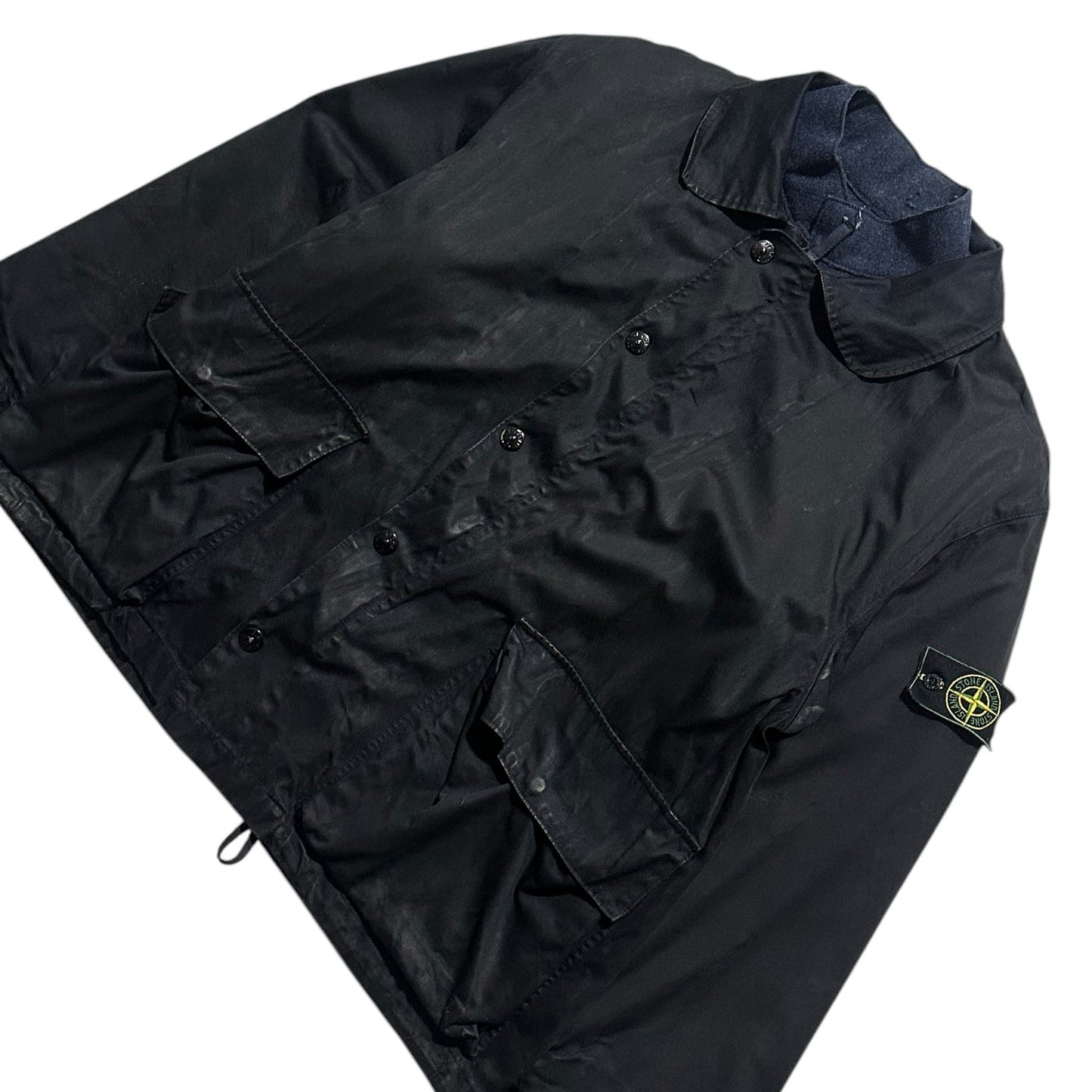 Stone Island Raso Gommato Jacket with Inner Lining from 90’s