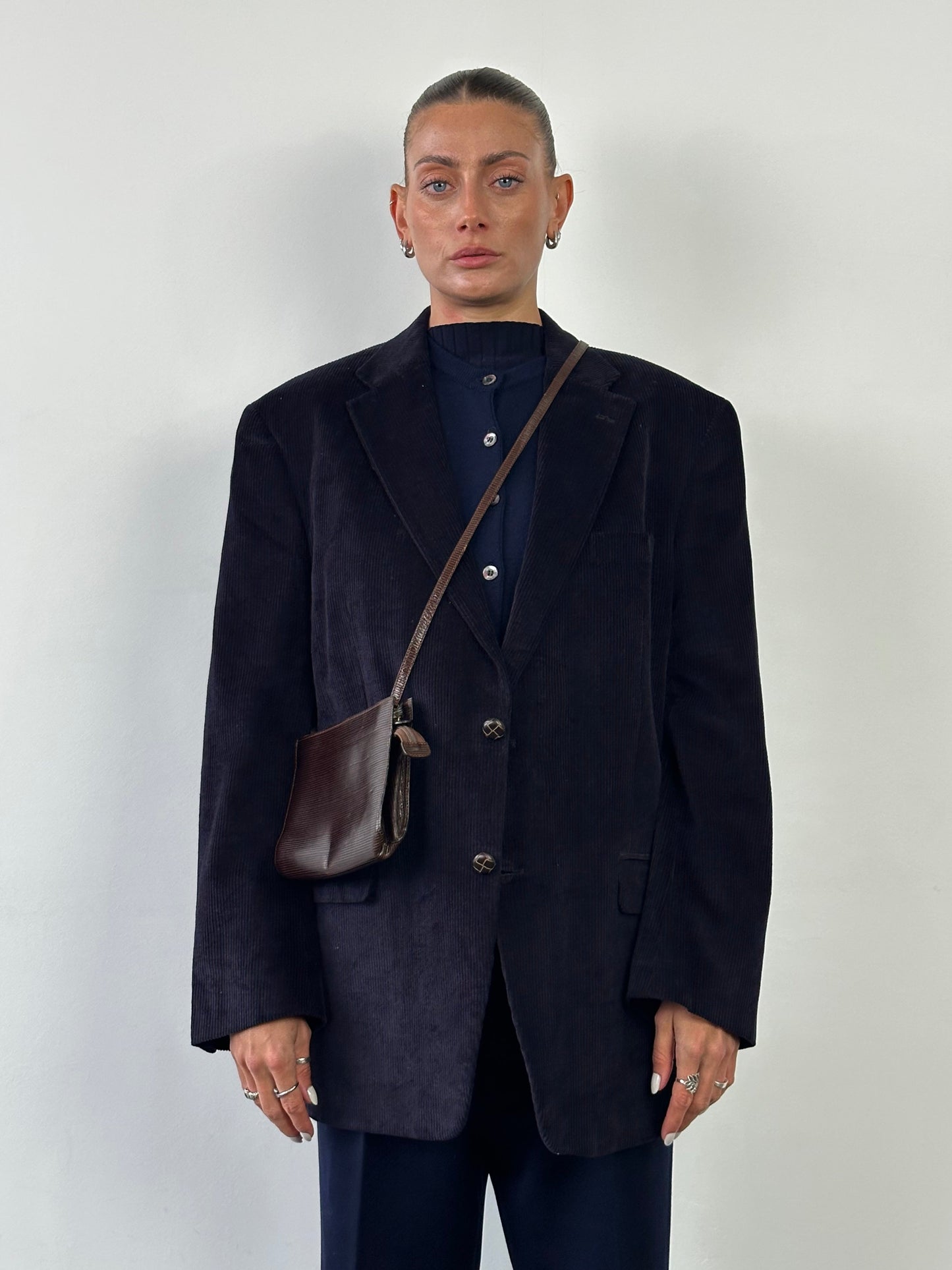 Ralph Lauren X Macy’s 90s Corduroy Single Breasted Blazer - 44R/XL