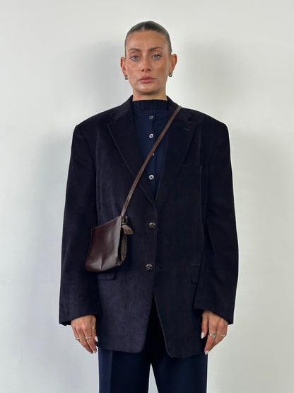 Ralph Lauren X Macy’s 90s Corduroy Single Breasted Blazer - 44R/XL