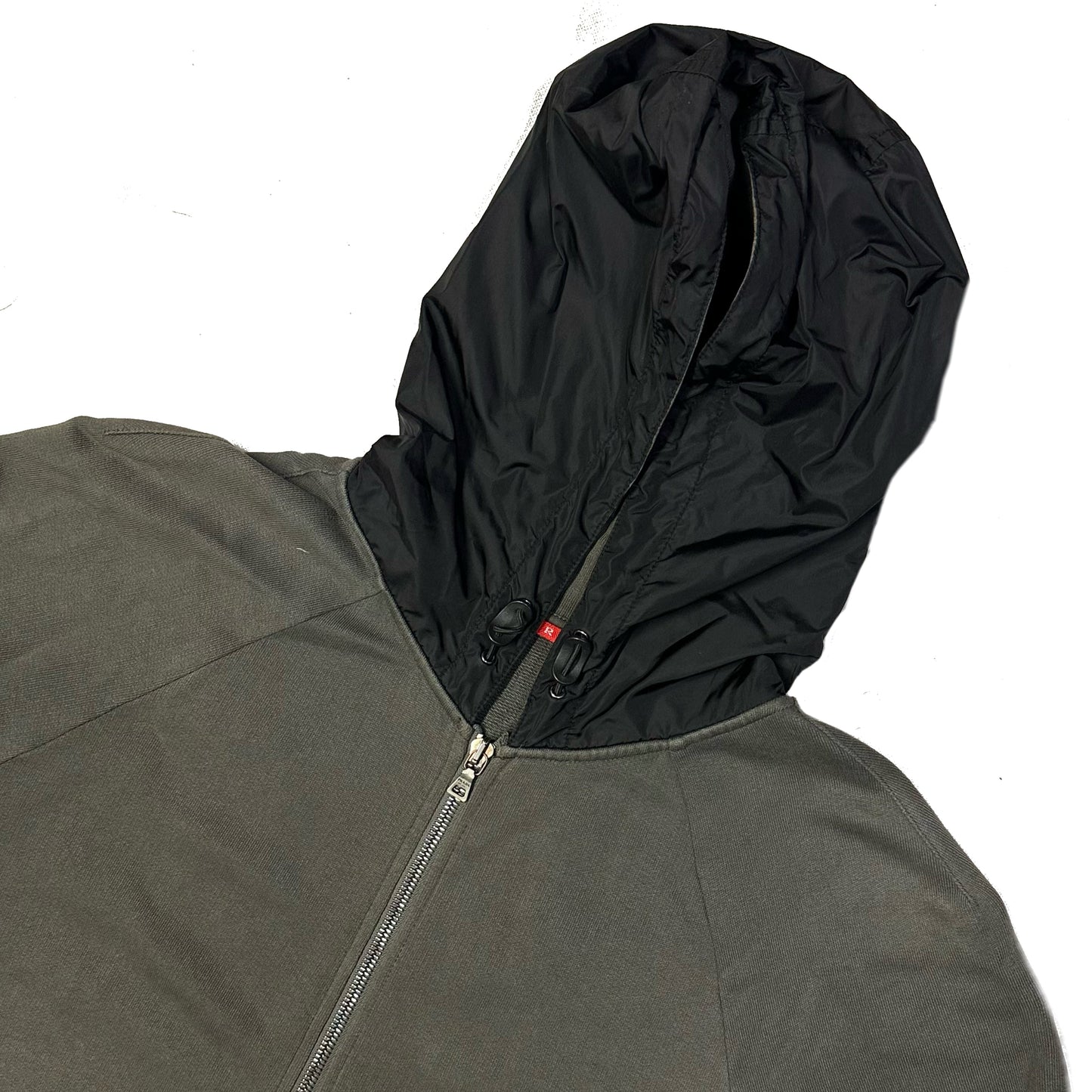 Prada Sport Hoodie In Olive Green  ( XXL )