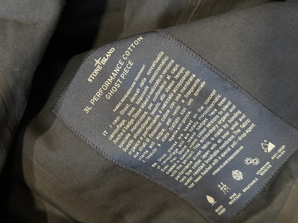 Stone Island SS/14 Stone Island 3L Performance Cotton Ghost Field Jacket XL/XXL | O/S, Navy