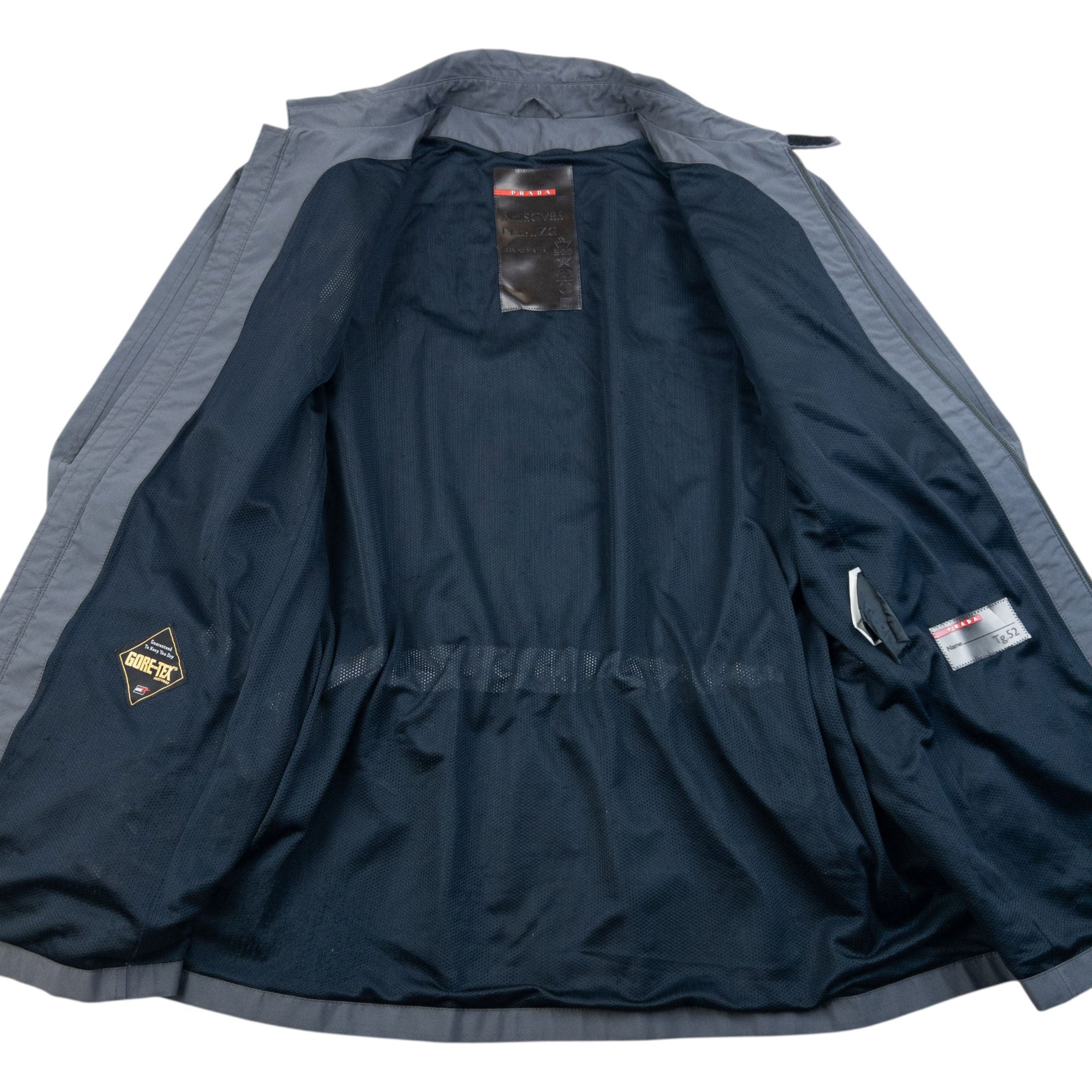 Vintage 2000s Prada Sport Goretex Zip Up Jacket Size M | Medium