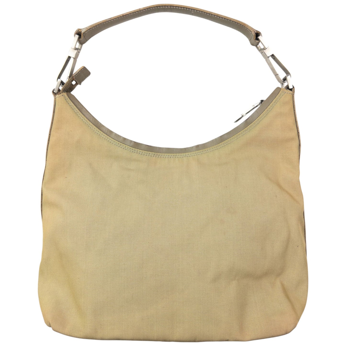 Vintage 2000s Gucci Shoulder Bag | O/S, Beige
