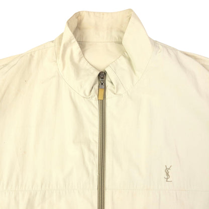 Vintage YSL Yves Saint Laurent Zip Up Jacket Size L