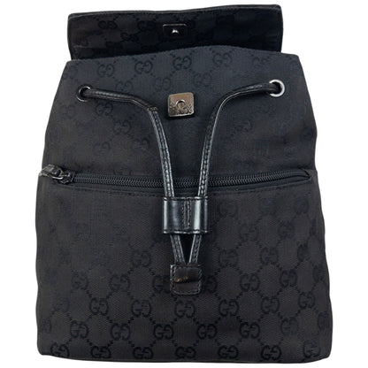 Vintage Gucci Monogram Bucket Backpack