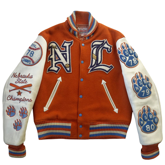 Style Eyes Lincoln Cubs Varsity Jacket - M